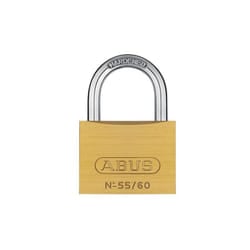 ABUS 55/60mm Brass Padlock Keyed Alike 5601 ABUKA02877