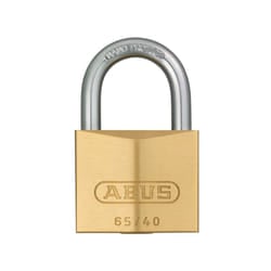 ABUS 65/40mm Brass Padlock Carded ABU6540C