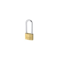 ABUS KA12016 65/40HB63 40mm Brass Padlock 60mm Long Shackle Keyed 6404