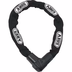 ABUS CityChain 1010, Chain lock, Black, White, Key, 1100 mm, 2.2 kg, 9 mm