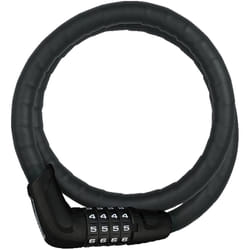 ABUS 6615C/85/15 BK Padlock, Black, One Size