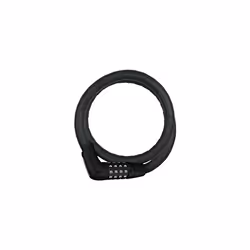 Armoured Cable Lock Steel-O-Flex Tresorflex 6615C, Combination Lock, Made of Steel Cable, with Armour Made of Steel Sleeves,  ...
