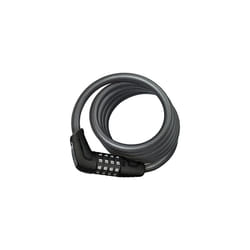 PHANTOM 8950/180 KF - Cable Bike Lock Set with KF Saddle Clamp Bracket - 12/15mm - ABUS Security Level 5 - Black
