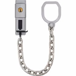 ABUS Door chain SK99 S B/DFNLI (Art. no. 21542), Steel, Silver, 265 mm, 515 g