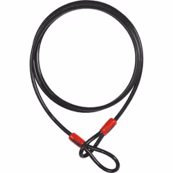 ABUS Cobra Steel Cable, black, Size 200 cm for Men