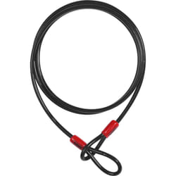 ABUS Cobra Steel Cable, black, Size 200 cm for Men