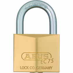 ABUS 26416 Brass Padlock with Reversible Key