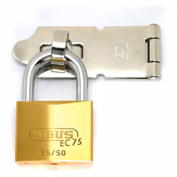 ABUS 26416 Brass Padlock with Reversible Key