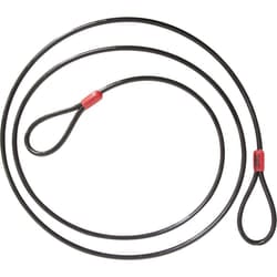 ABUS Cobra Steel Cable, black, Size 180 cm for Men