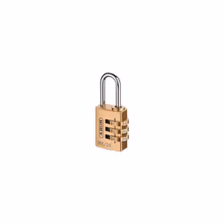 ABUS 16520C 165/20 20mm Solid Brass Body Combination Padlock (3 Digit) Carded