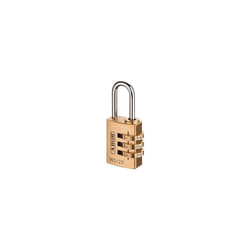 ABUS 16520C 165/20 20mm Solid Brass Body Combination Padlock (3 Digit) Carded