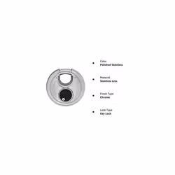 Abus 20/70 KA Diskus Padlock  Extreme High Security Disk Lock  Keyed A