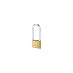 ABUS 5540LS63C 55/40HB63 40mm Brass Padlock 63mm Long Shackle Carded