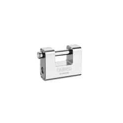ABUS 9280C 92/80 80mm Monoblock Brass Body Shutter Padlock Carded