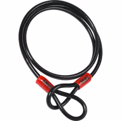 ABUS Cobra Steel Cable, black, Size 220 cm for Men