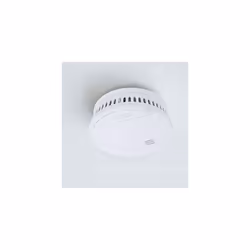 ABUS RWM150 Smoke Alarm with 10-Year Battery Suitable for Living Room and Tested According to DIN EN 14604 85 dB Alarm Volume White 37242