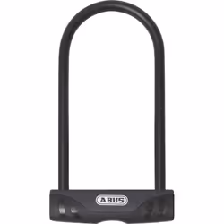 ABUS 37492, U-lock, Black, Stainless steel, Key, 109 mm, 230 mm