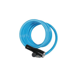 Spiral cable lock 3506K - 6 mm thick flexible bike lock - ABUS security level 1 - 120 cm - Unicolor