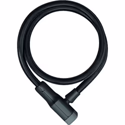 ABUS Racer 6412K, Cable lock, Black, Key, 850 mm, 1.2 cm