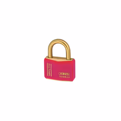 ABUS KA37824 T84MB/40 40mm Red Safety First Rustproof Padlock Keyed 8404
