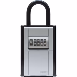 ABUS KeyGarage 797, Metal, Zinc, Black, Silver, Code, 84 x 44 x 119 mm, Blister