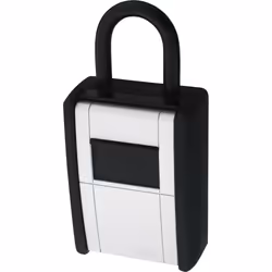 ABUS KeyGarage 797 Metal, Zinc Black, Silver