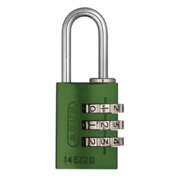 ABUS 145/20 Combination Padlock - Green