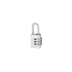ABUS 14520SIL 145/20 20mm Aluminium Combination Padlock Silver 46574