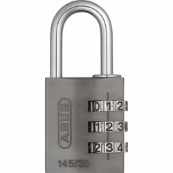 ABUS 145/30 Combination Padlock - Titanium