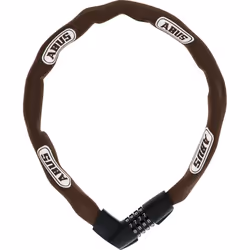 ABUS 48569, Cable lock, Brown, Steel, 4 digit combination, 850 mm, 1.05 kg