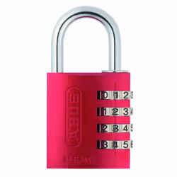 ABUS 145/40 Combination Padlock - Red