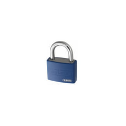 ABUS KA49931 T65AL/40 40mm My Lock Aluminium Padlock Blue Body Keyed 6401