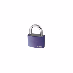 ABUS KA49937 T65AL/40 40mm My Lock Aluminium Padlock Violet Body Keyed 6401