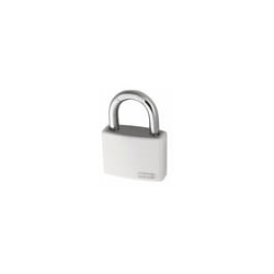 ABUS KA49947 T65AL/40 40mm My Lock Aluminium Padlock White Body Keyed 6401