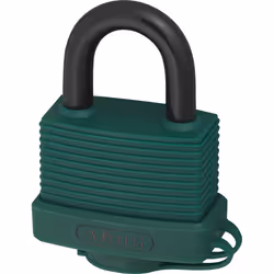 ABUS 49972, Conventional padlock, Key lock, Master keyed, Gate, Green, Aluminium
