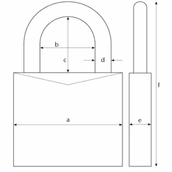 ABUS 53093 number lock Black - Additional view 6