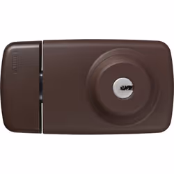 ABUS 53271, Rim lock, 1000 kg, Steel, Indoor, Brown, Matte