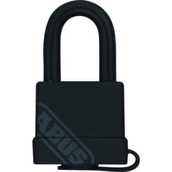 Abus 539701 70/35 Brass Padlock with Plastic  Black