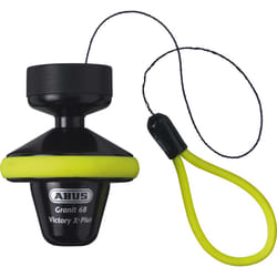 ABUS Granit Victory XPLus 68 Roll Up Brake Disc Lock, black-yellow for Men