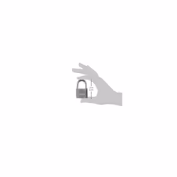 64TI/40 569586 Padlock Triples B/SB