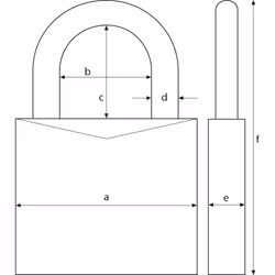 ABUS 59109 padlock Conventional padlock 1 pc(s)