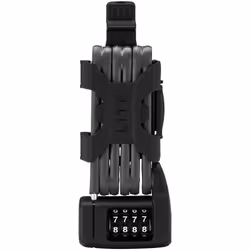 ABUS Folding Lock Bordo Lite 6055C SH  with Bracket and Combination Code  Extra-Light Combination Lock Made of Special Steel  ...
