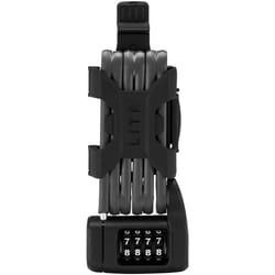 ABUS Folding Lock Bordo Lite 6055C SH  with Bracket and Combination Code  Extra-Light Combination Lock Made of Special Steel  ABUS Security Level 7