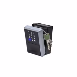 ABUS Smart KeyGarage Key Safe - Can be operated via App with Smartphone or by Number Code - Bluetooth Key Safe for 20 Keys - for Wall Mounting,