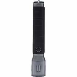 ABUS TL517, Hand flashlight, Anthracite, Aluminium, Plastic, Buttons, IP44, LED