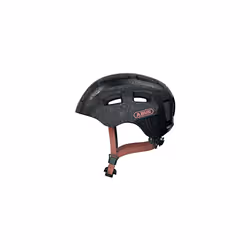 Youn-I 2.0 bike helmet - with light for children, teenagers and young adults - for girls and boys - black, size M