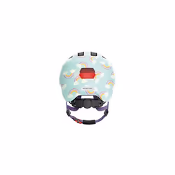 Smiley 3.0 LED Children's Helmet, Bicycle Helmet for Toddlers with Deep Fit, Child-Friendly Designs, Space for Pigtail, Unisex