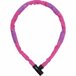 ABUS 4804K, Chain lock, Pink, Plastic, Steel, Synthetic, Steel