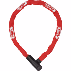 ABUS 72489, Wheel lock, Red, Steel, Steel, Nylon, Steel