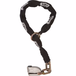 ABUS lock and chain combination Granit Detecto XPlus 8008/12KS120 - Motorbike lock with alarm function - ABUS security level  ...